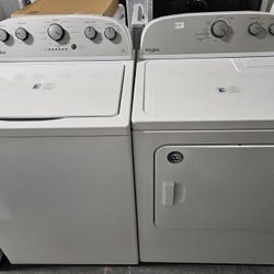 Whirlpool Large Capacity Washer And Electric Dryer 