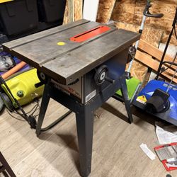 Craftsman 10 Inch Table saw.