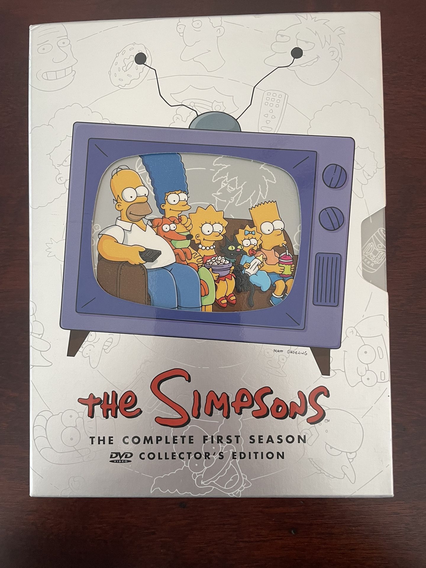 The Simpsons Seasons 1, 2, and 6 DVDs
