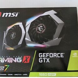MSI GeForce GTX 1660 SUPER GAMING X 6G Graphics Card