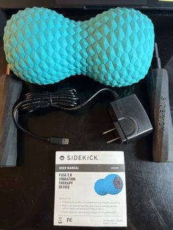 Sidekick Fuse 2.0 Vibrating Massage Roller (Peanut Ball) - Complete Set  SKFUSE02