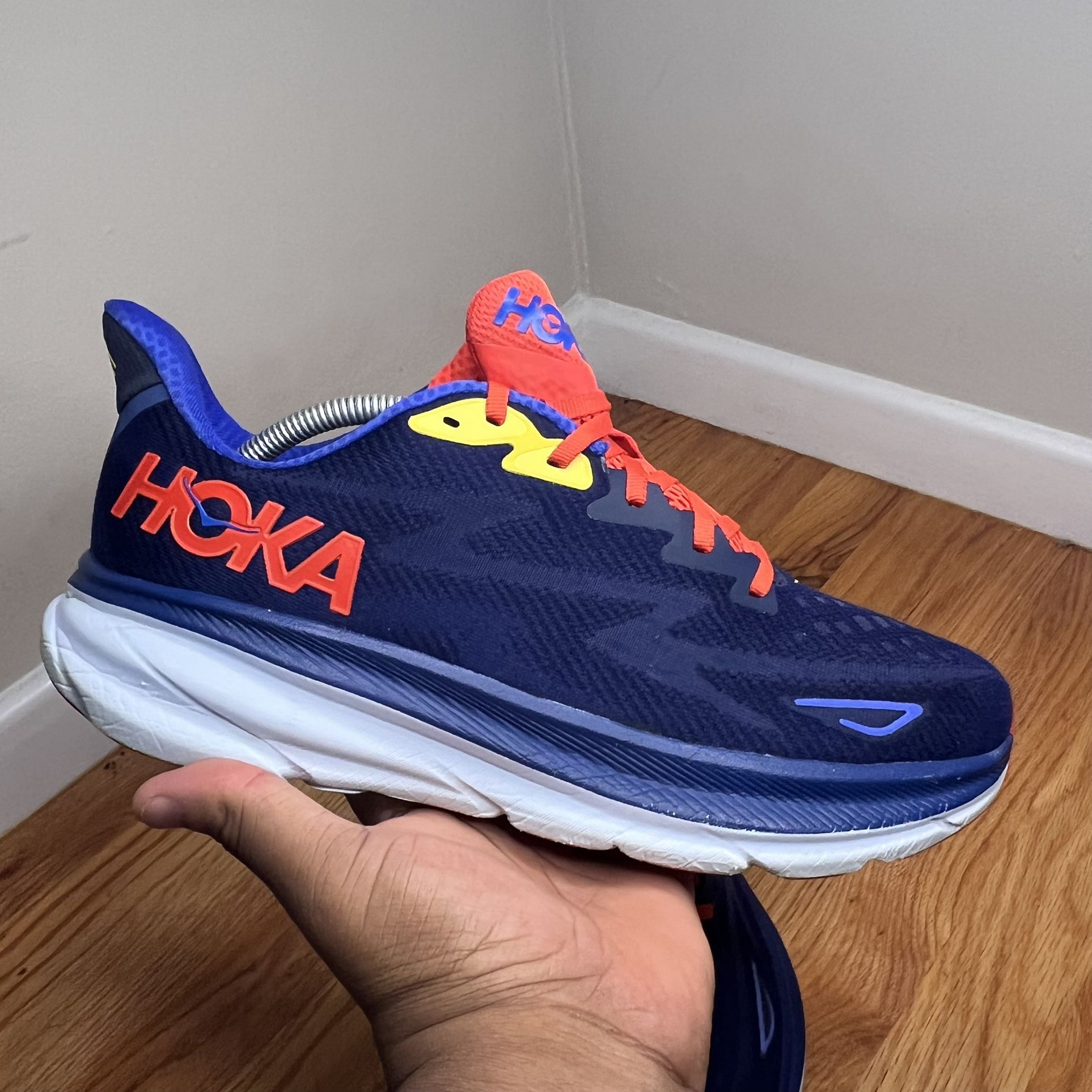 Hoka One One Clifton 9 Bellwether Blue Size 10.5M