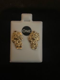 nugget earrings
