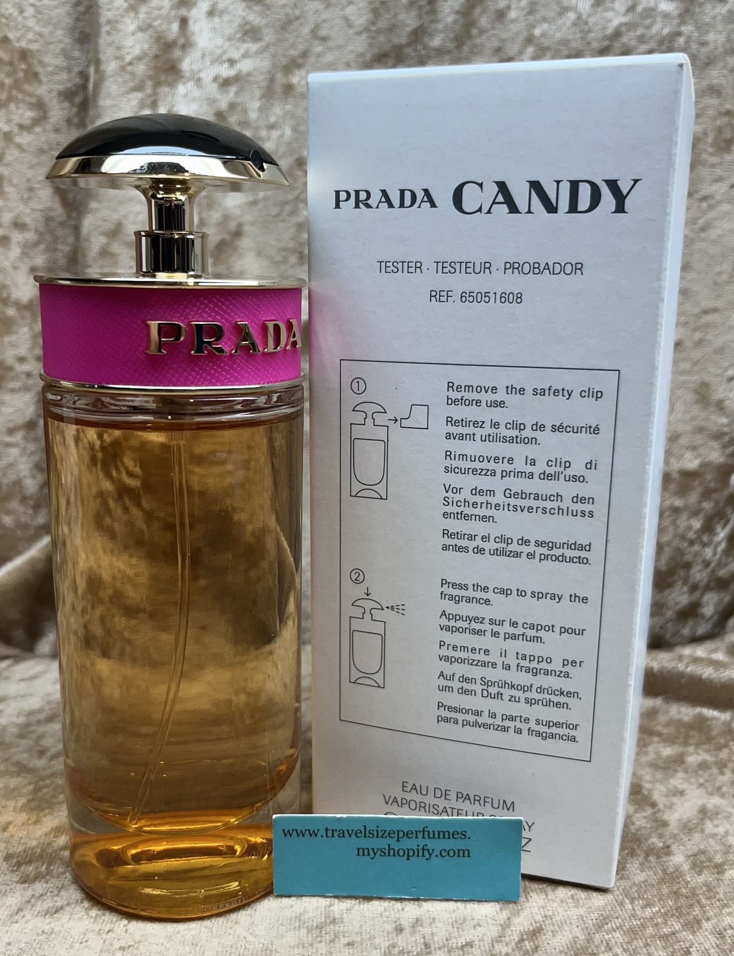 PRADA CANDY オードパルファム 80ml テスター PRADA Candy Women's Eau De Parfum - 2.7 oz (Tester) for sale