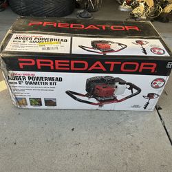 PREDATOR EARTH AUGER - 2 HP 52CC GASOLINE ENGINE