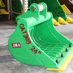 Mini Excavator Caterpillar CAT 303 Skeleton Bucket with (Bolt on Edge) 24 Inches Width.