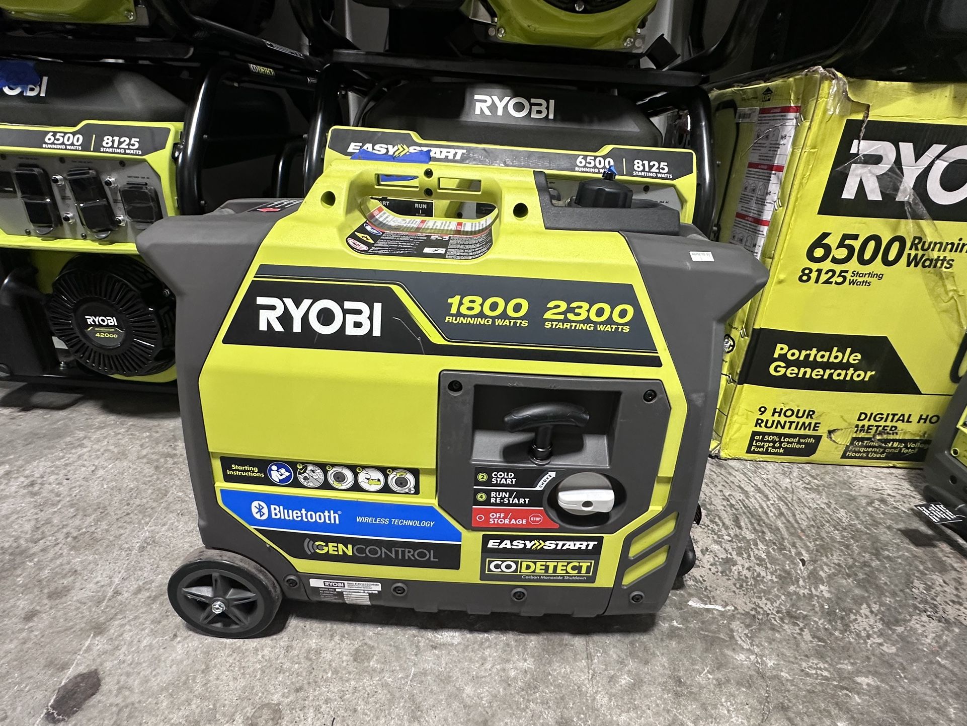 Ryobi super quiet generator