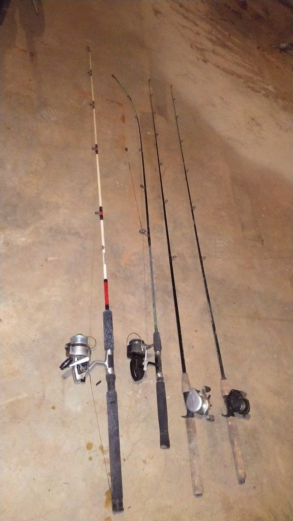 Fishing rod n reels