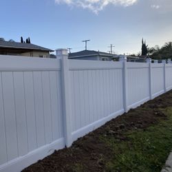 Vinyl Fence