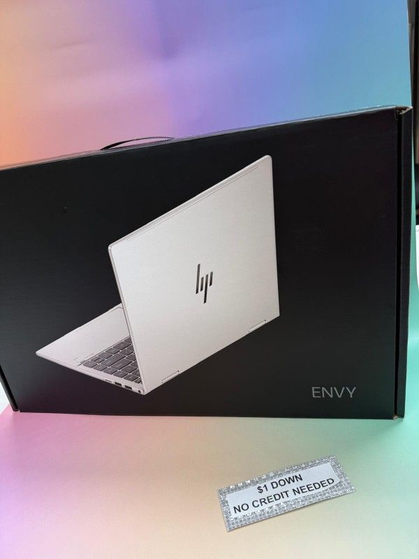 HP Envy 2 In 1 14inch Laptop New - Only $1 Today Pay The Rest Later!