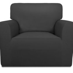 Black Single Sofa Cover