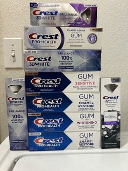 Crest Toothpaste $3 each