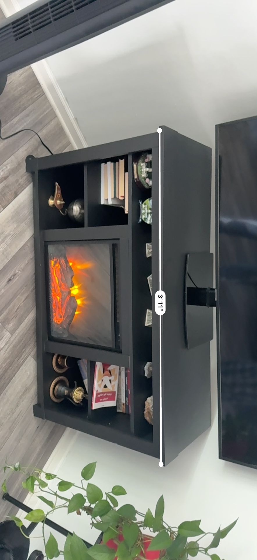 TV Stand With Fireplace