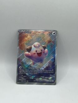 Non TCG Pokemon Cleffa Fan Art Card
