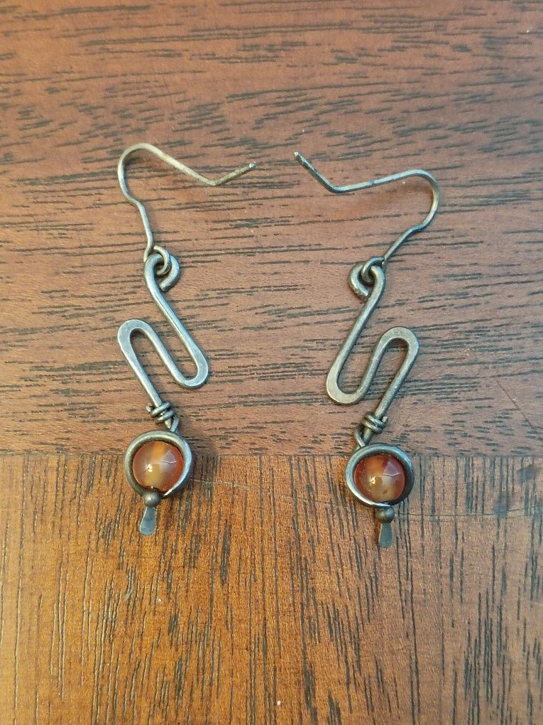 Vintage Sterling Silver Earrings