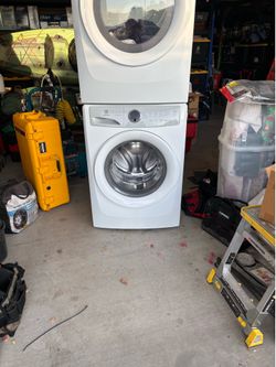 Washer and dryer