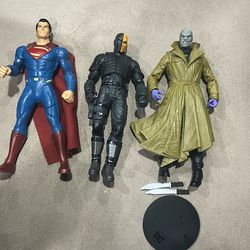 DC Multiverse Batman HUSH McFarlane  7” Thomas Elliot & Superman & Deathstroke