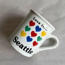 Vintage 10-oz Love Is Seattle Mug 