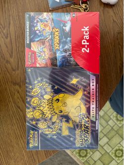 Pokemon Surging Sparks ETB + Booster Bundle