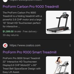 ProForm Pro 9000 Smart Treadmill 
