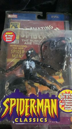 Marvel Spider-Man Classics Black Suit Action Figure