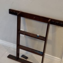 Wall Pool Stick Rack Holder 