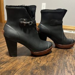 Sorel Medina Heeled Rain Boots 9.5