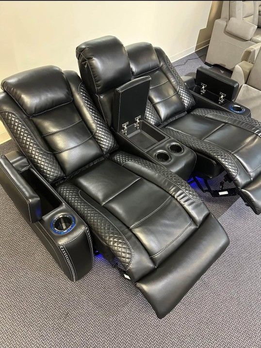 Color Options Power Reclining Sofa, Power Reclining Loveseat, Power Recliner ⭐$39 Down Payment with Financing ⭐ 90 Days same as cash