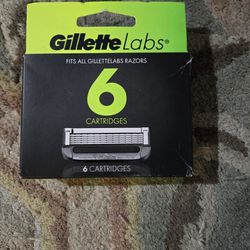 Gillette Labs Razor Blade Cartridge Refills 6 Count