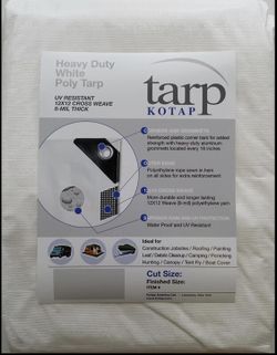 Kotarp Heavy Duty Tarp 50x70