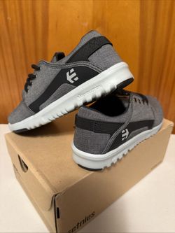 Etnies Scout Mens Grey/Black Sneakers Casual Shoes (contact info removed)419-030 Size 8.5