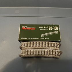 Kato N Scale Unitrack Curved R481-15