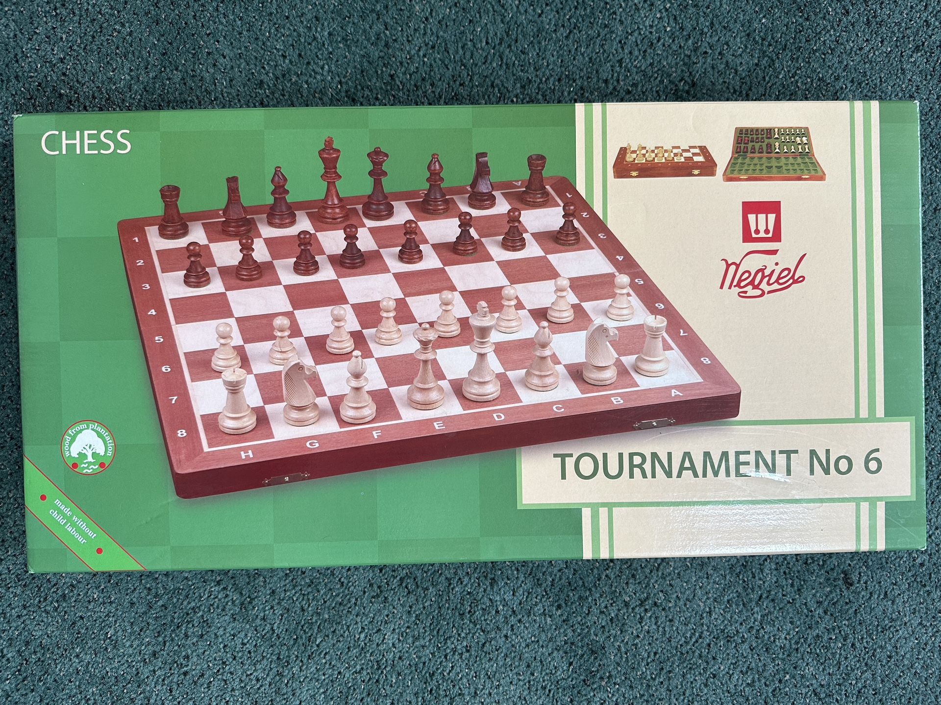 Wooden Chess Set - Tournament Quality