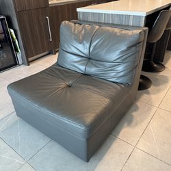 Grey Loveseat Chair