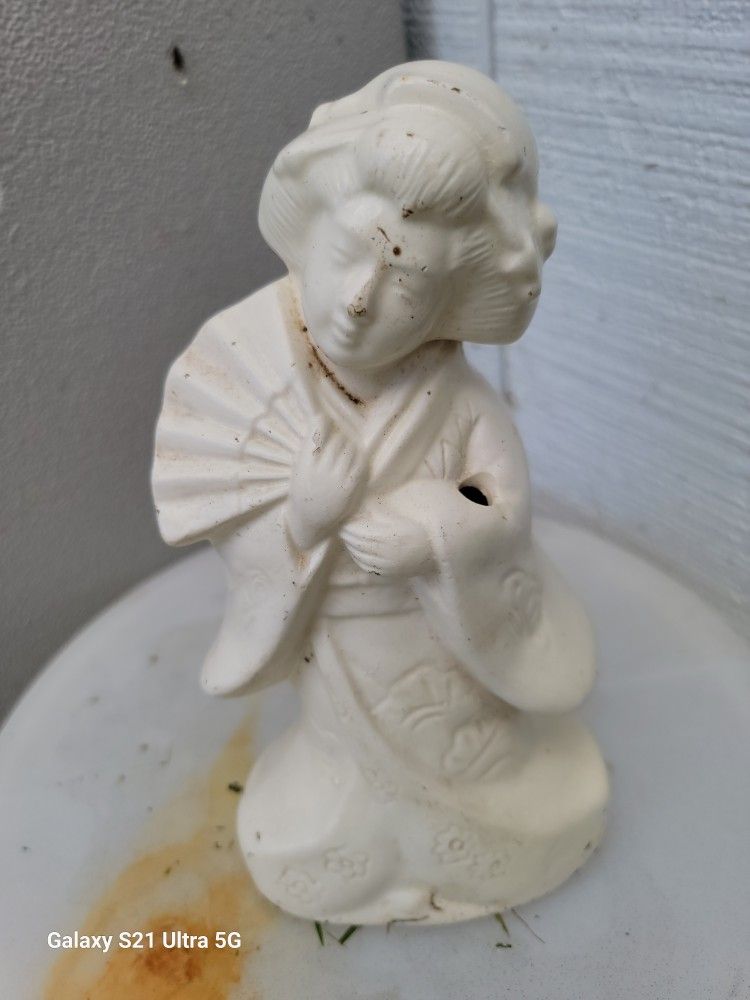 Suebiro Ceramic China Doll Planter 