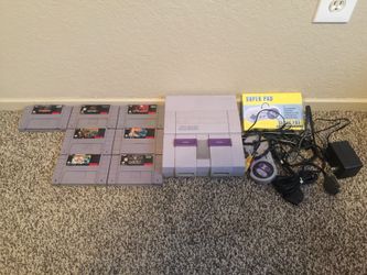 Super Nintendo and games