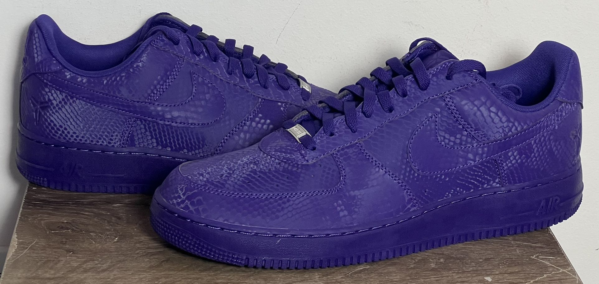 Nike Air Force 1 Low Kobe Bryant Court Purple | Men’s Size 15 | IB0018-500 (NEW)