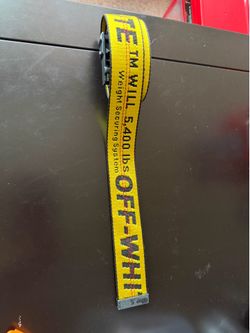 Off white belt