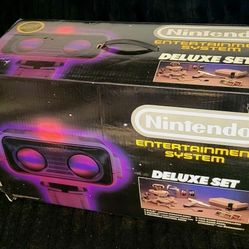 Nintendo Entertainment System NES Deluxe  ROB Robot Box Only & Gyro Holder Rail Attachment Nintendo