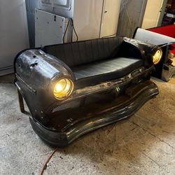 1954 ford industrial couch sofa man cave chair