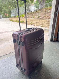 Extra Large Shell Rolling Suitcase