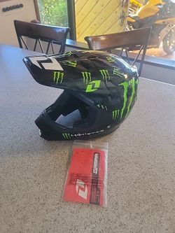 Brand New Monster Motocross Helmets By Snell