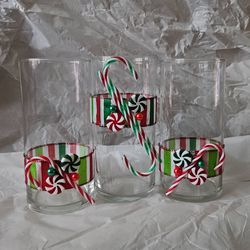 Set of 3 Holiday Glasses