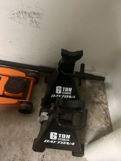 6 ton jack stands (x2)