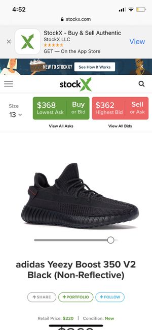 Yeezy Boost 350 V2 BLACK FU9006 Adidas Prodirectshoes