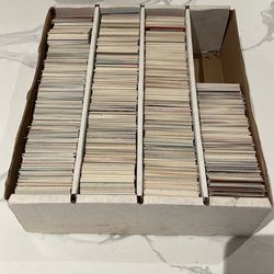 Box of cards found in dads storage unit