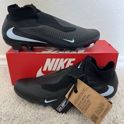 Nike Phantom 6 High Pro FG Soccer Cleats Shadow Pack Black