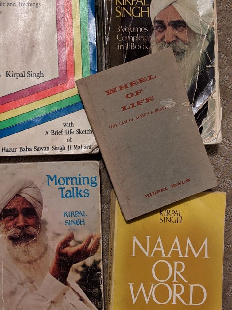 Five Books Sant Kirpal Singh Ji Science Of Spirituality Meditation Spiritual Master