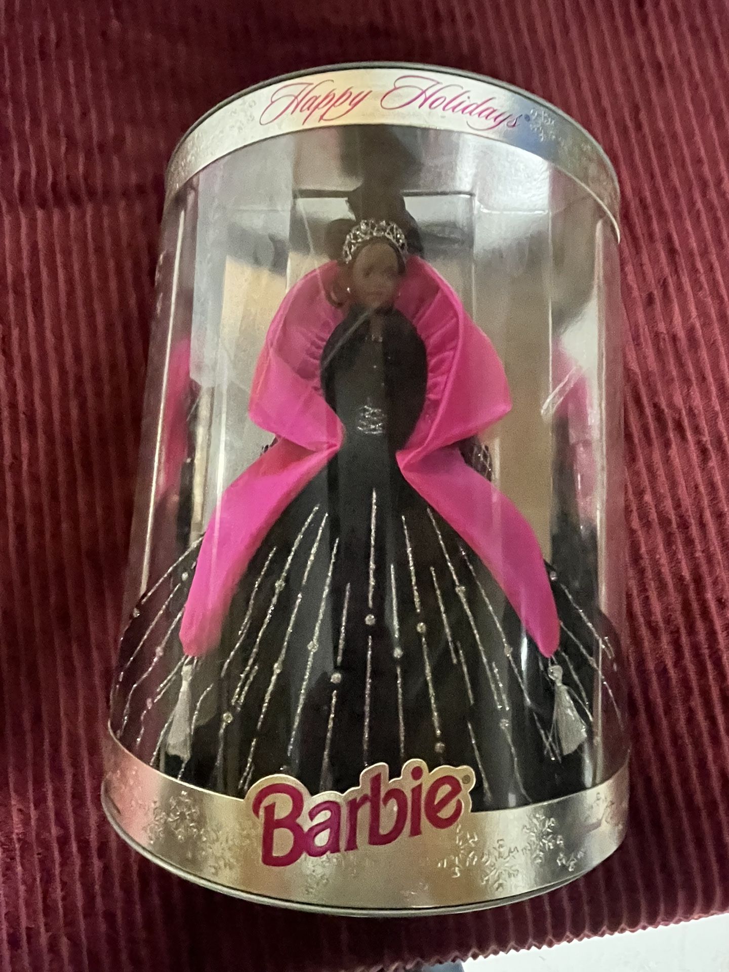 Rare African American Barbie Error On Back Of Box
