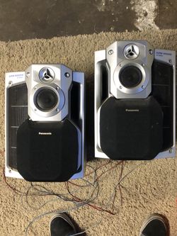 Panasonic speakers/subwoofer